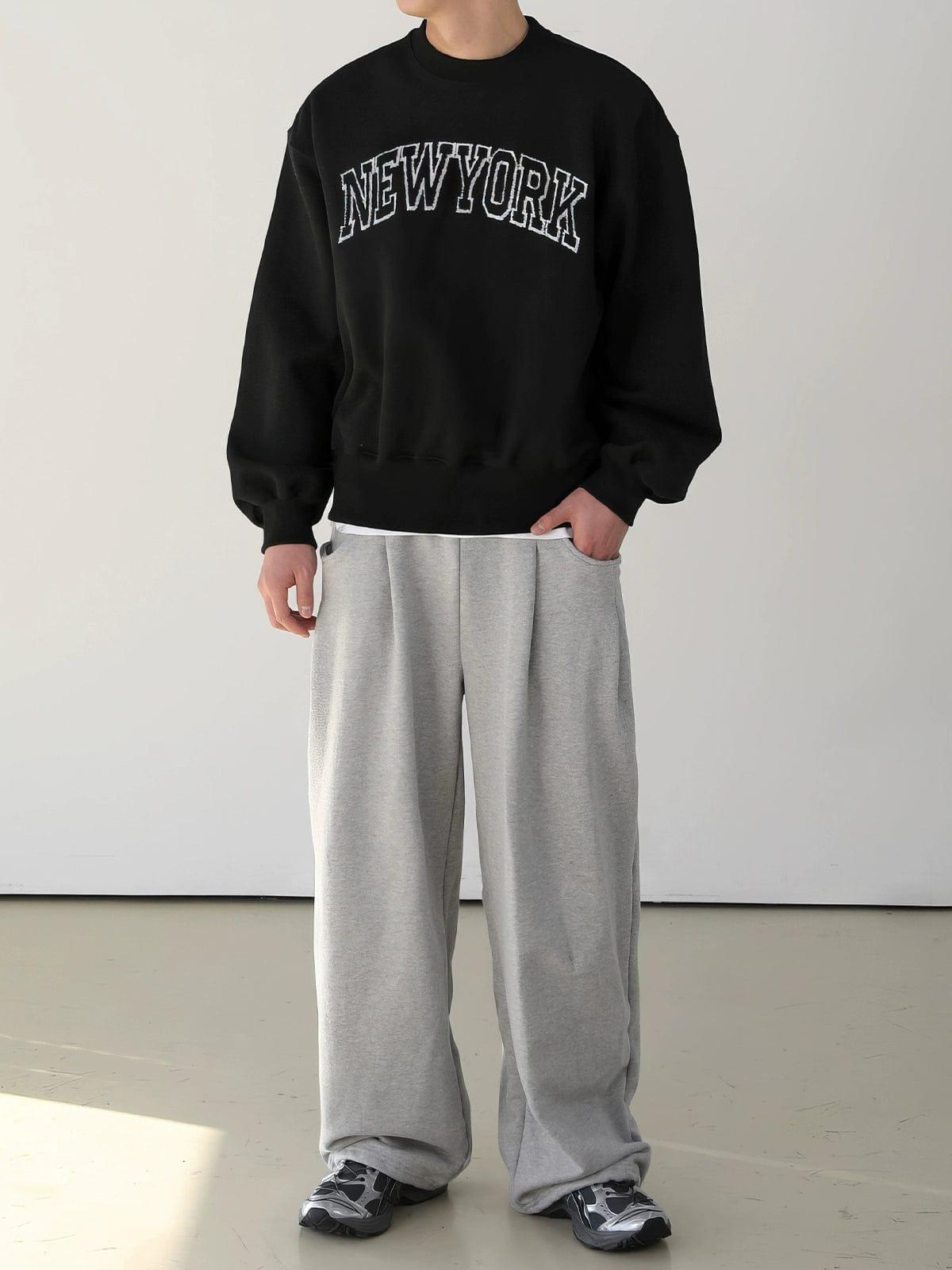 RT No. 11850 BLACK NEW YORK SWEATER Product Image