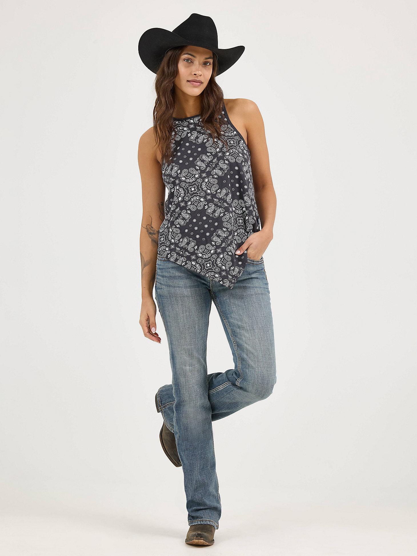 Women's Wrangler Allover Bandana Print Tank | Women's TOPS | Wrangler® Product Image