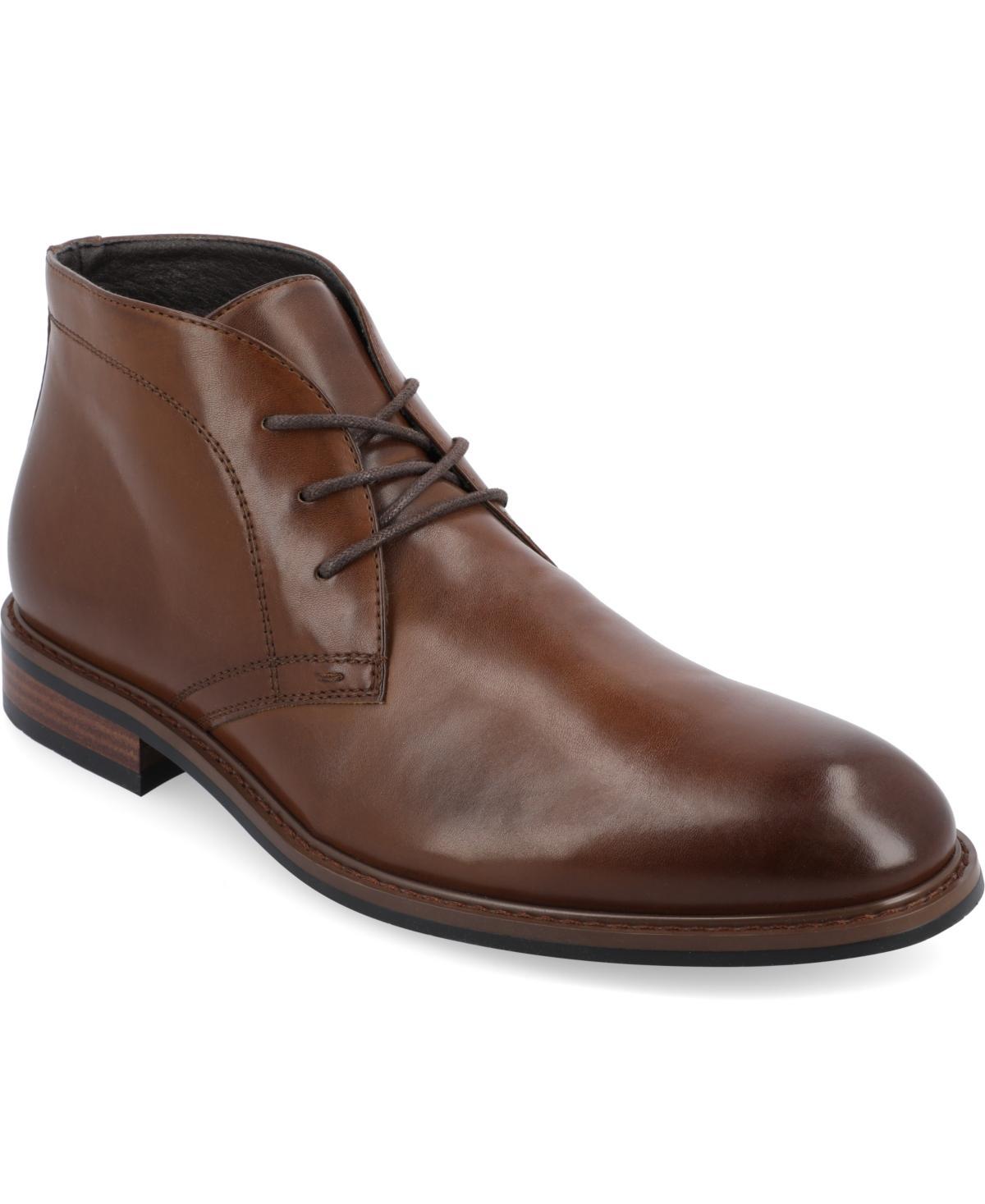 VANCE Linus Men's Tru Comfort Foam Chukka Boots, Size: 8, Red Product Image