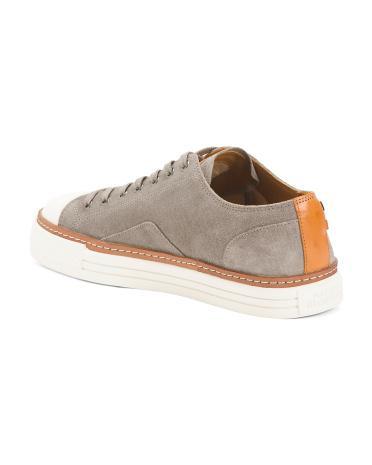 Pasadena Suede Lace Up Sport Casual Shoes for Men | Leather/Man-Made Sole/Suede Product Image