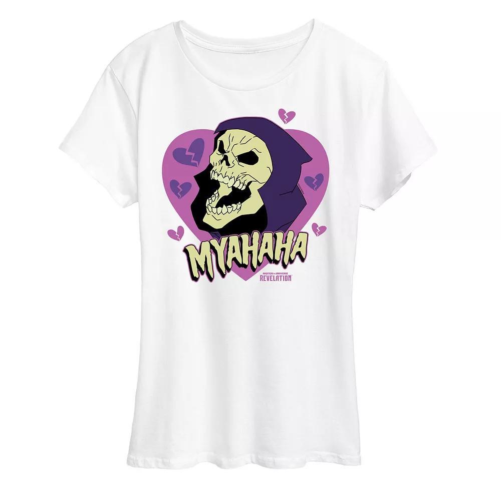 Womens Masters of the Universe Hearts Graphic Tee Product Image