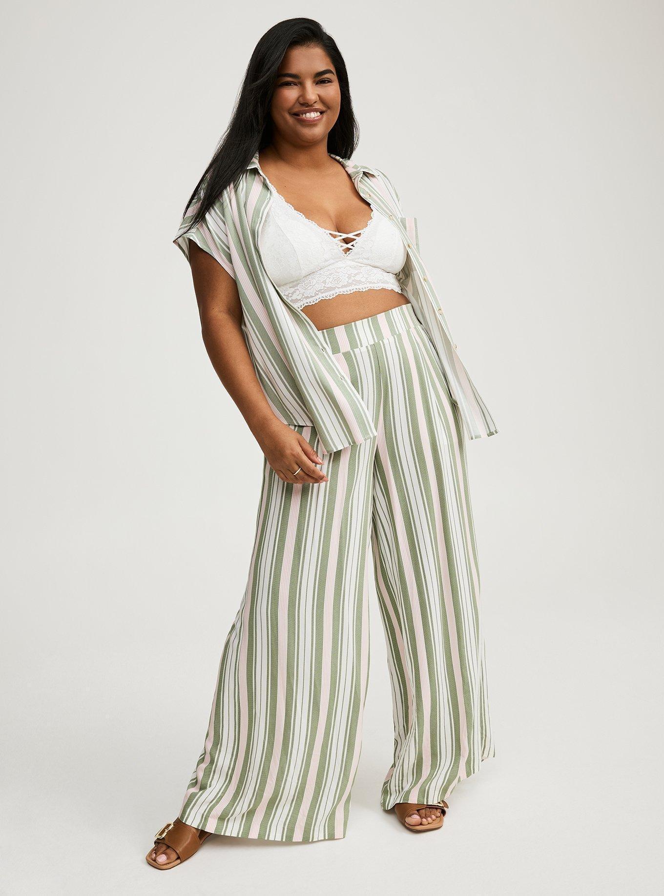High-Rise Pull-On Wide-Leg Pant Product Image
