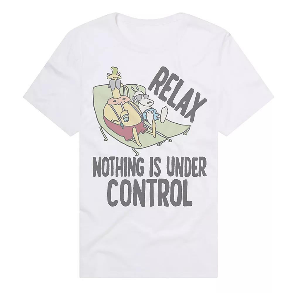 Men's Rocko's Modern Life Relax Graphic Tee, Size: Large, White Product Image