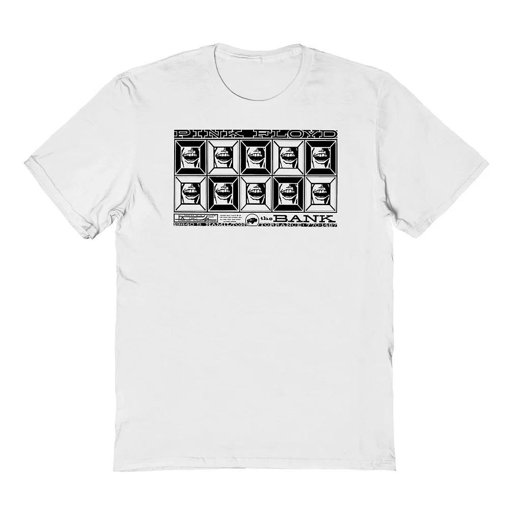 Men's Pink Floyd Bank Flyer Graphic Tee, Size: XXL, White Product Image