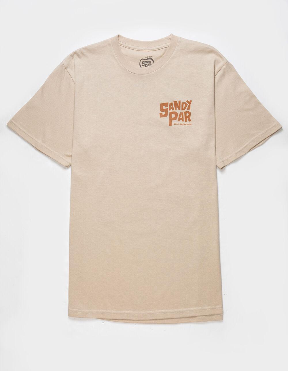 SANDY PAR Throwing Darts Mens Tee - SAND Product Image