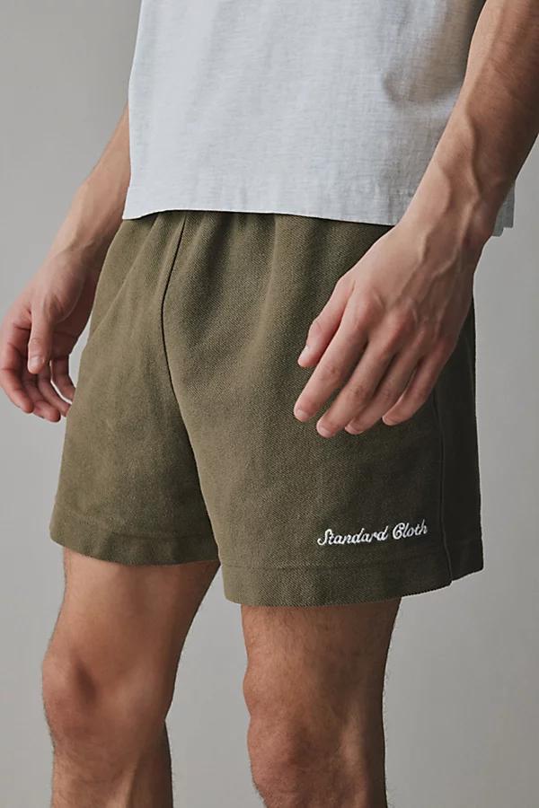 Standard Cloth Foundation Reverse Cotton Terry Short Mens at Urban Outfitters Product Image