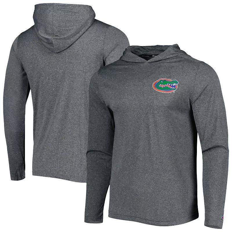 Mens Champion Gray Florida Gators Hoodie Long Sleeve T-Shirt Product Image