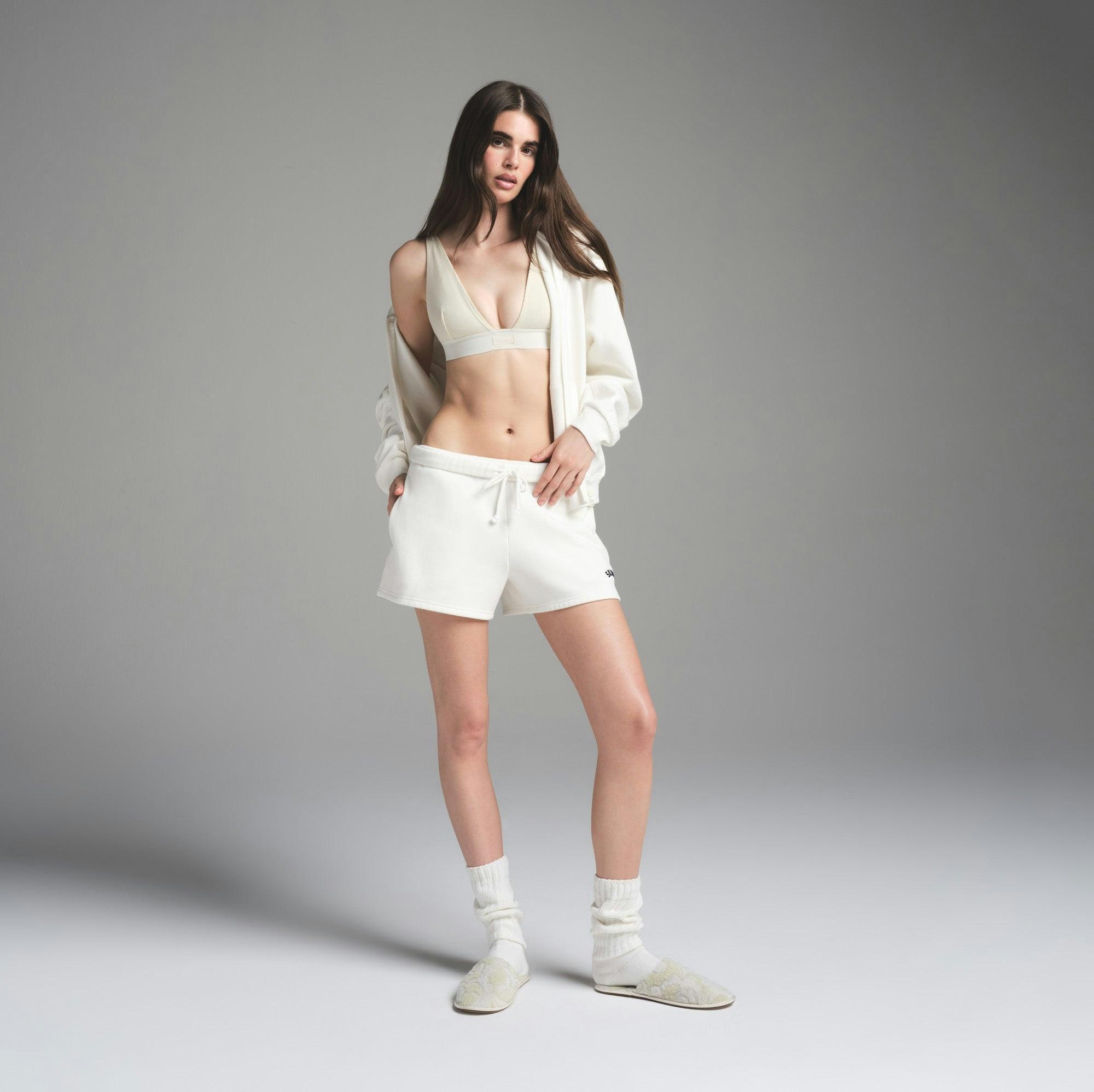 COTTON FLEECE CLASSIC SHORT | MARBLE GRAPHIC Product Image
