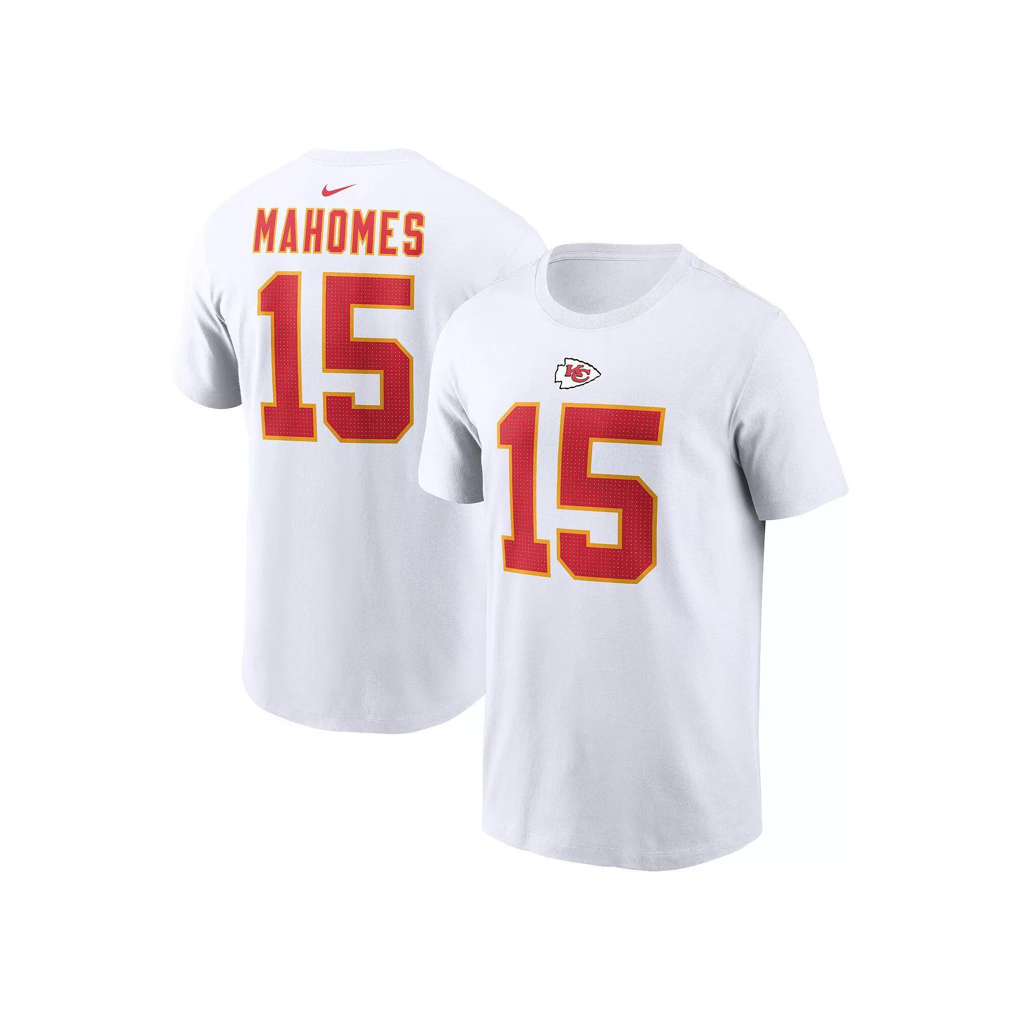 Mens Nike Patrick Mahomes Kansas City Chiefs Player Name & Number T-Shirt Product Image