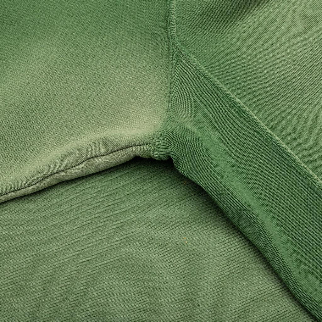 Track Cut Off Crewneck - Green Male Product Image