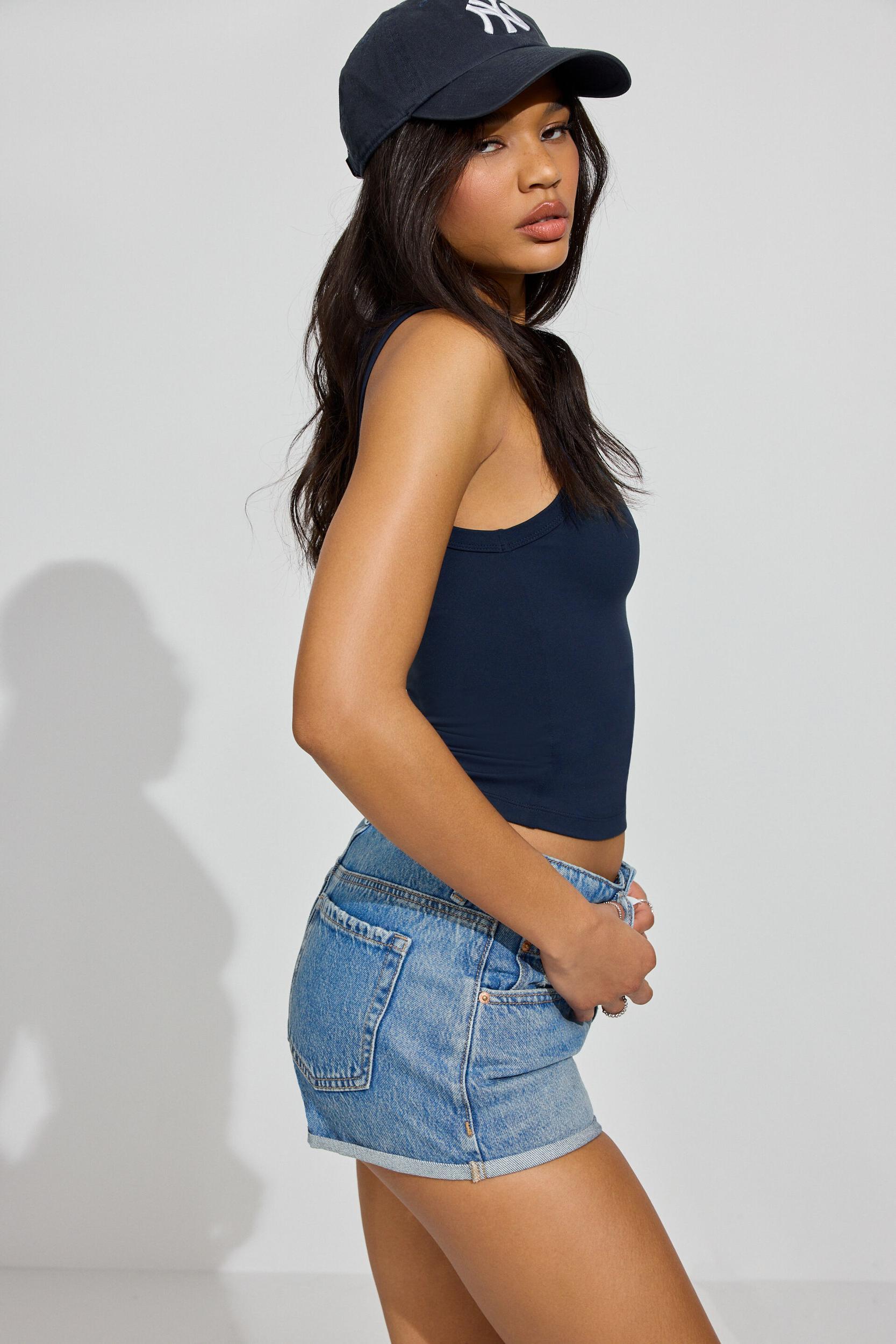 High Neck Open Back Halter Top Product Image