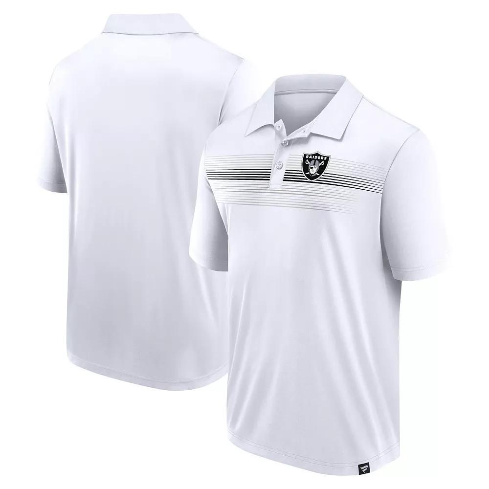 Men's Fanatics White Las Vegas Raiders Big & Tall Sublimated Polo, Size: 4XB, Lvr White Product Image