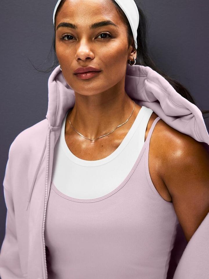 Signature Rib Thin Strap Tank Product Image