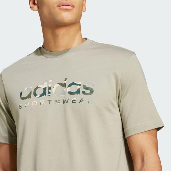 Camo Linear Graphic Tee Product Image