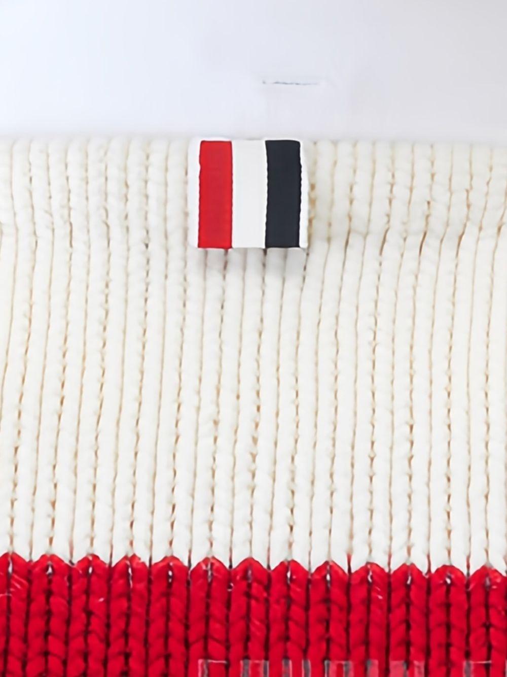 striped boat-neck pullover Product Image