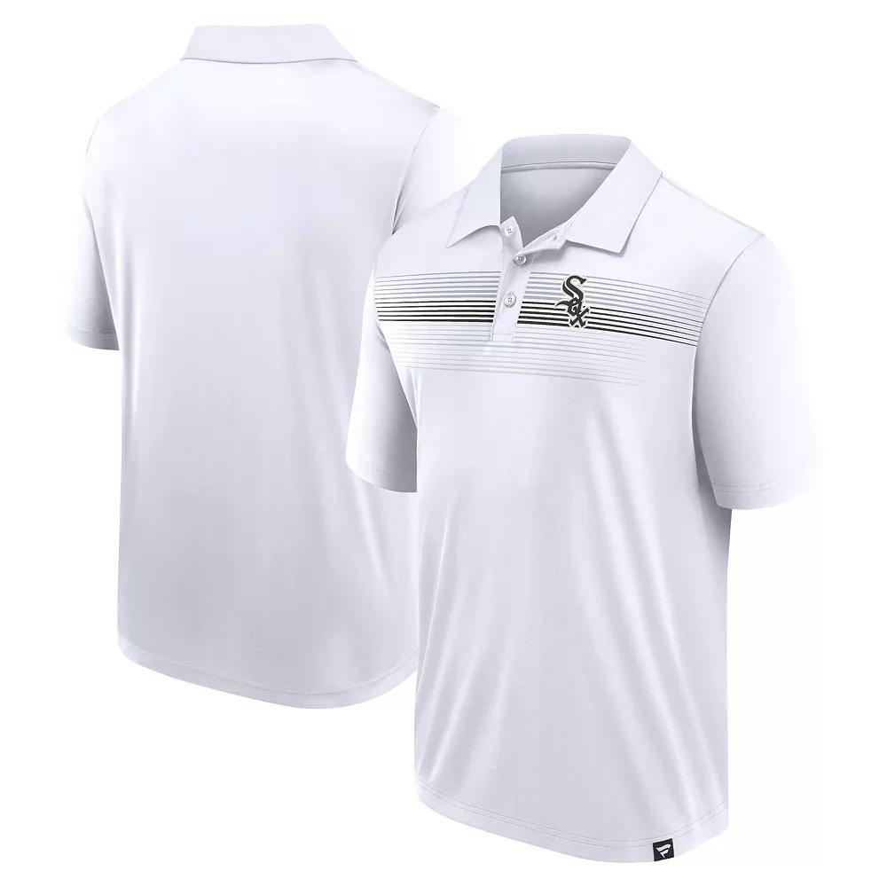 Men's Fanatics Branded White Chicago White Sox Big & Tall Victory For Us Interlock Polo, Size: 2XLT Product Image