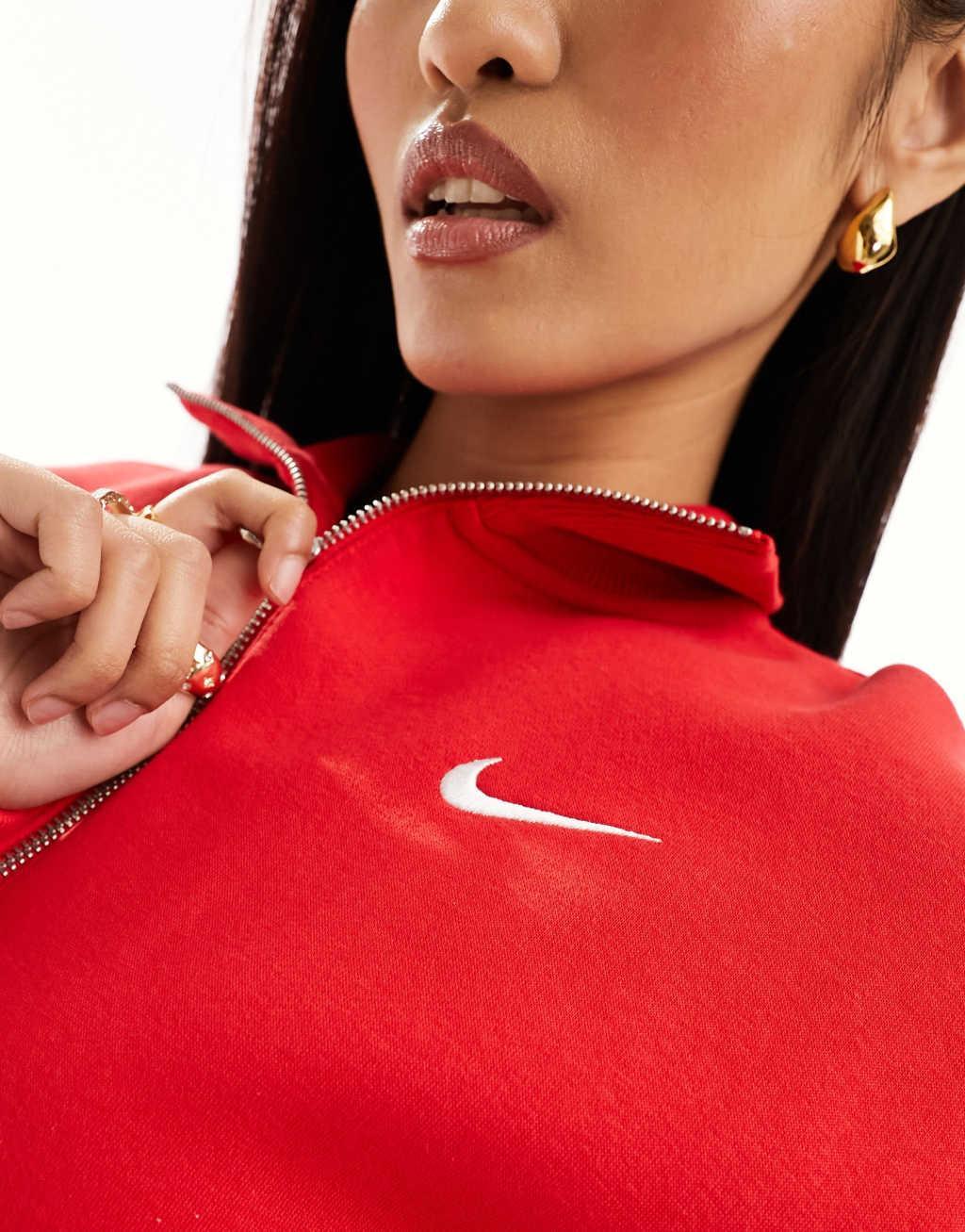 Nike Phoenix Fleece half zip sweatshirts Product Image