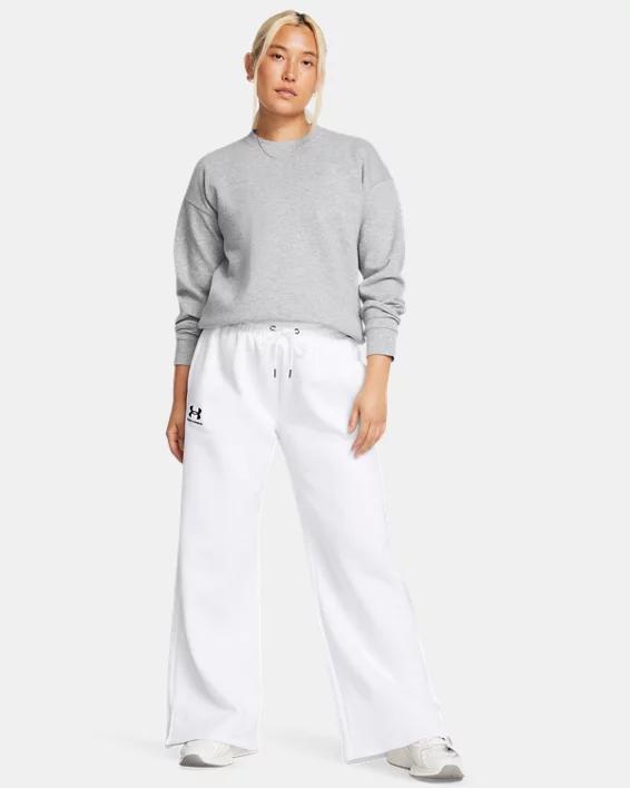 Women's UA Icon Fleece Wide Leg Pants Product Image