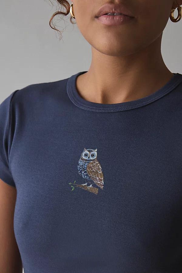 Future State Sweet Animal Graphic Baby Tee Womens at Urban Outfitters Product Image