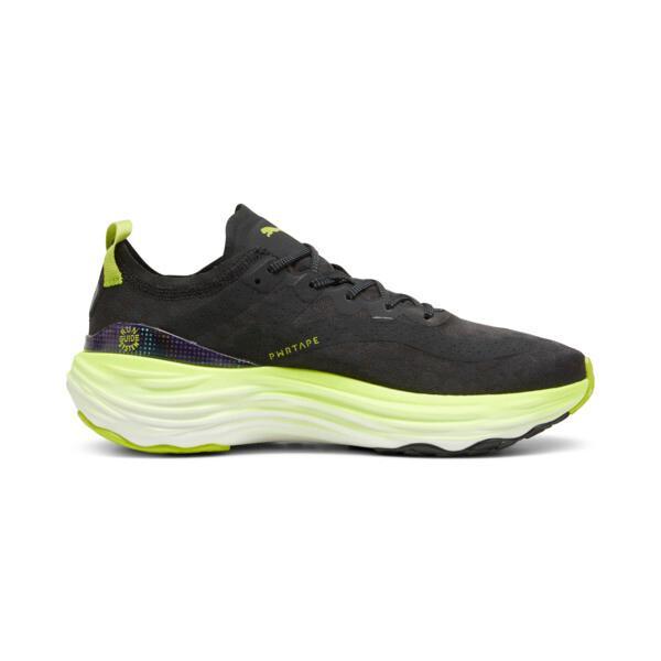 PUMA ForeverRun NITROâ¢ Men's Running Shoes in Black/Lime Pow/Mineral Grey Product Image