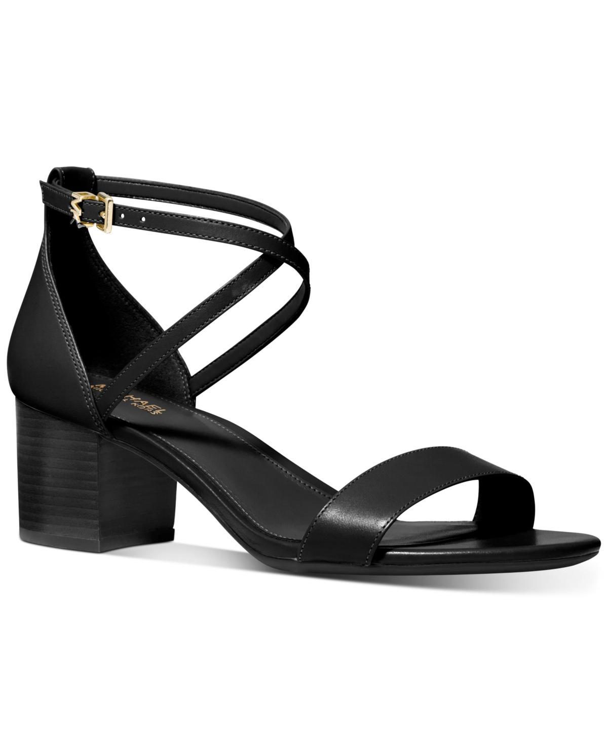 Michael Michael Kors Womens Serena Flex Ankle Strap High Heel Sandals Product Image