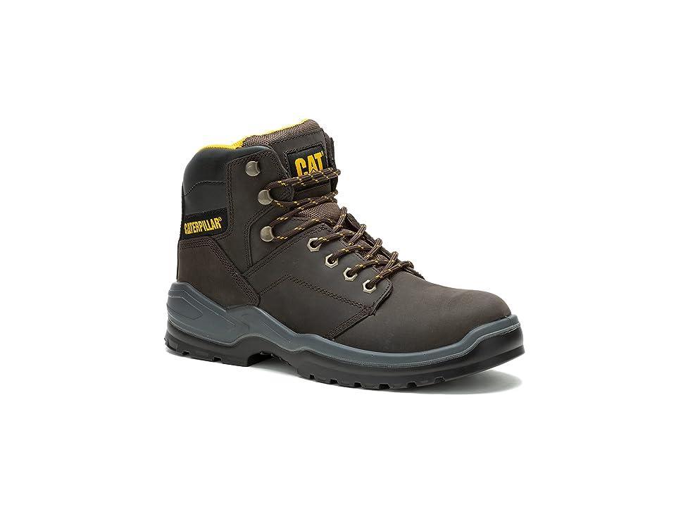 Caterpillar Striver Men's Steel Toe Leather Work Boots, Size: 12 Medium, Brown Product Image