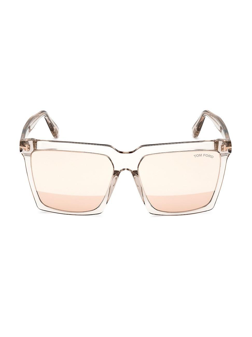 Tom Ford Sabrina Square Sunglasses, 58mm Product Image