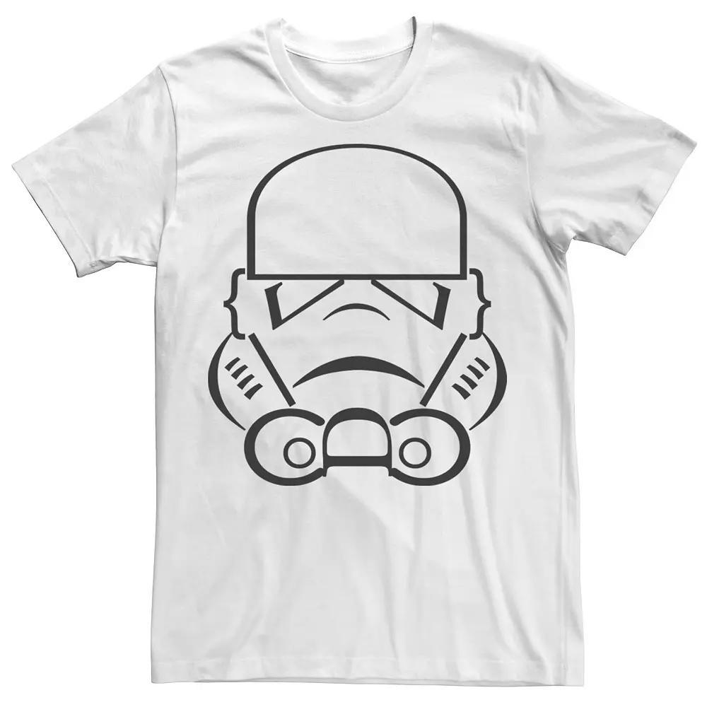 Men's Star Wars Typographic Protection Graphic Tee, Size: XXL, White Product Image