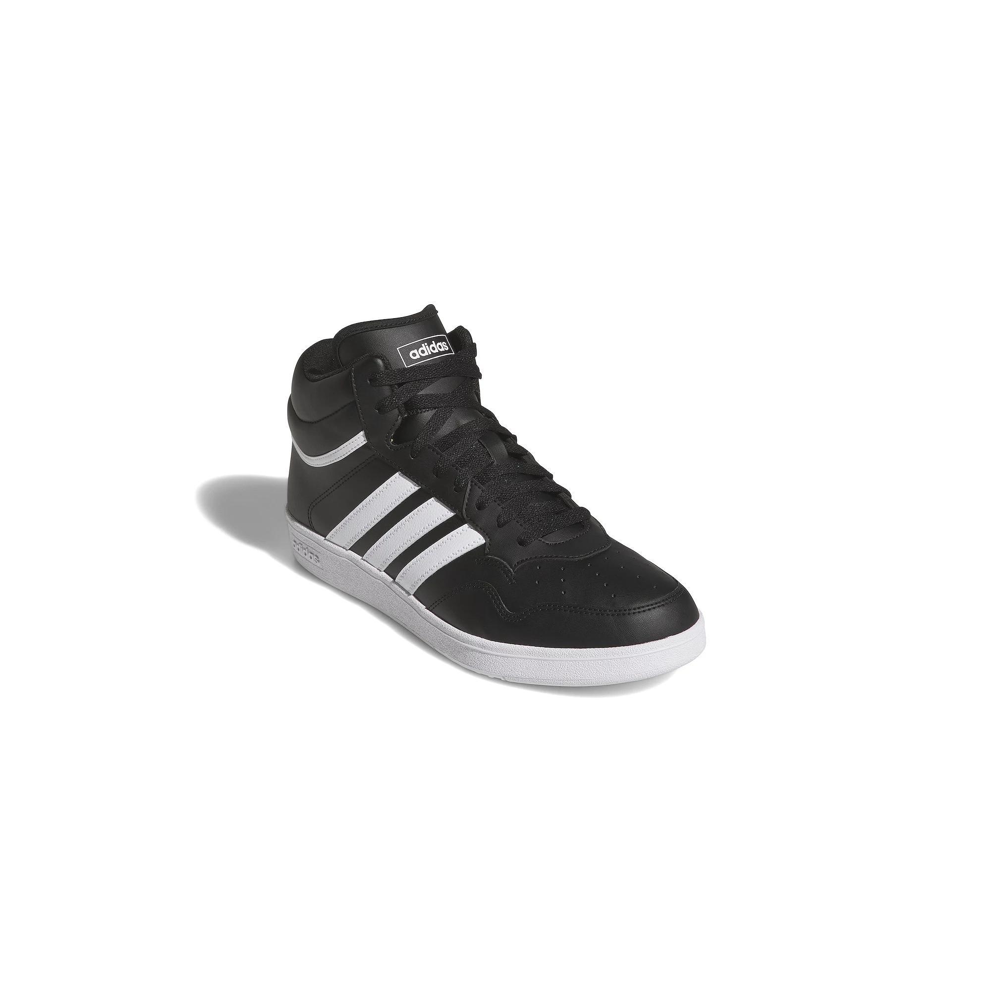 adidas Hoops 4.0 Mid Shoes Cloud White 8 Unisex Product Image