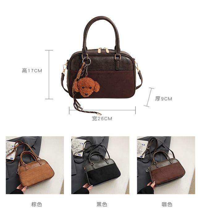 Panel Crossbody Bowler Bag Product Image