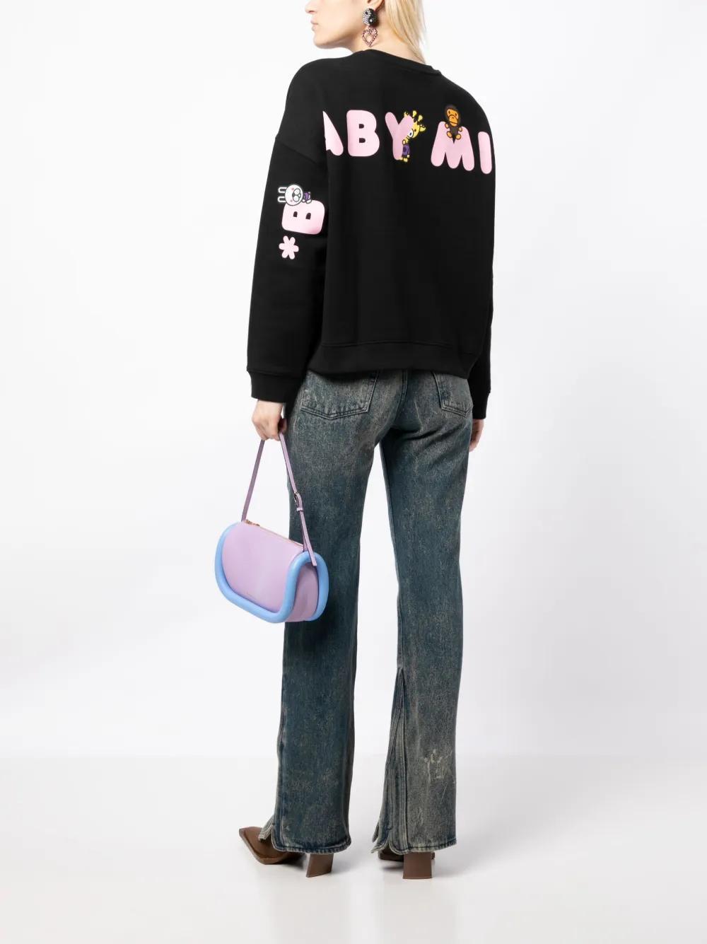 logo-embroidered sweatshirt Product Image