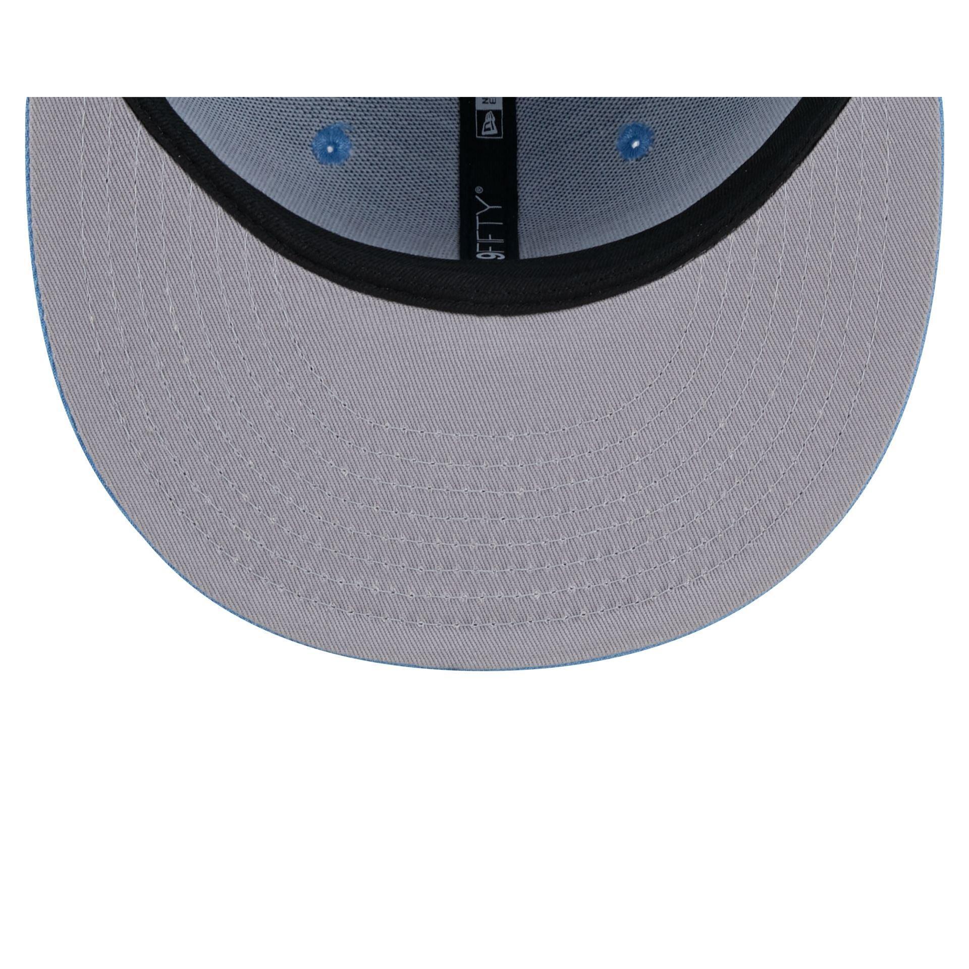 Oakland Athletics Sky Blue 9FIFTY Snapback Hat Male Product Image