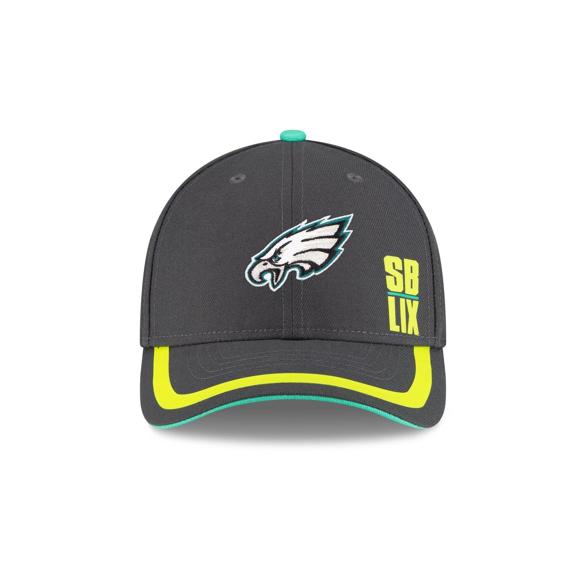 Philadelphia Eagles Super Bowl LIX Participation 9FORTY M-Crown Snapback Hat Male Product Image