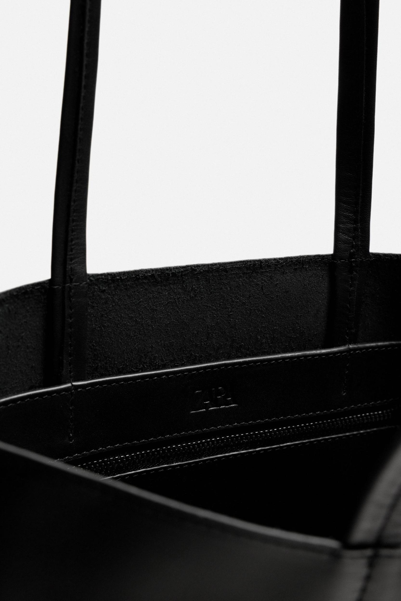 LEATHER SHOPPER BAG Product Image