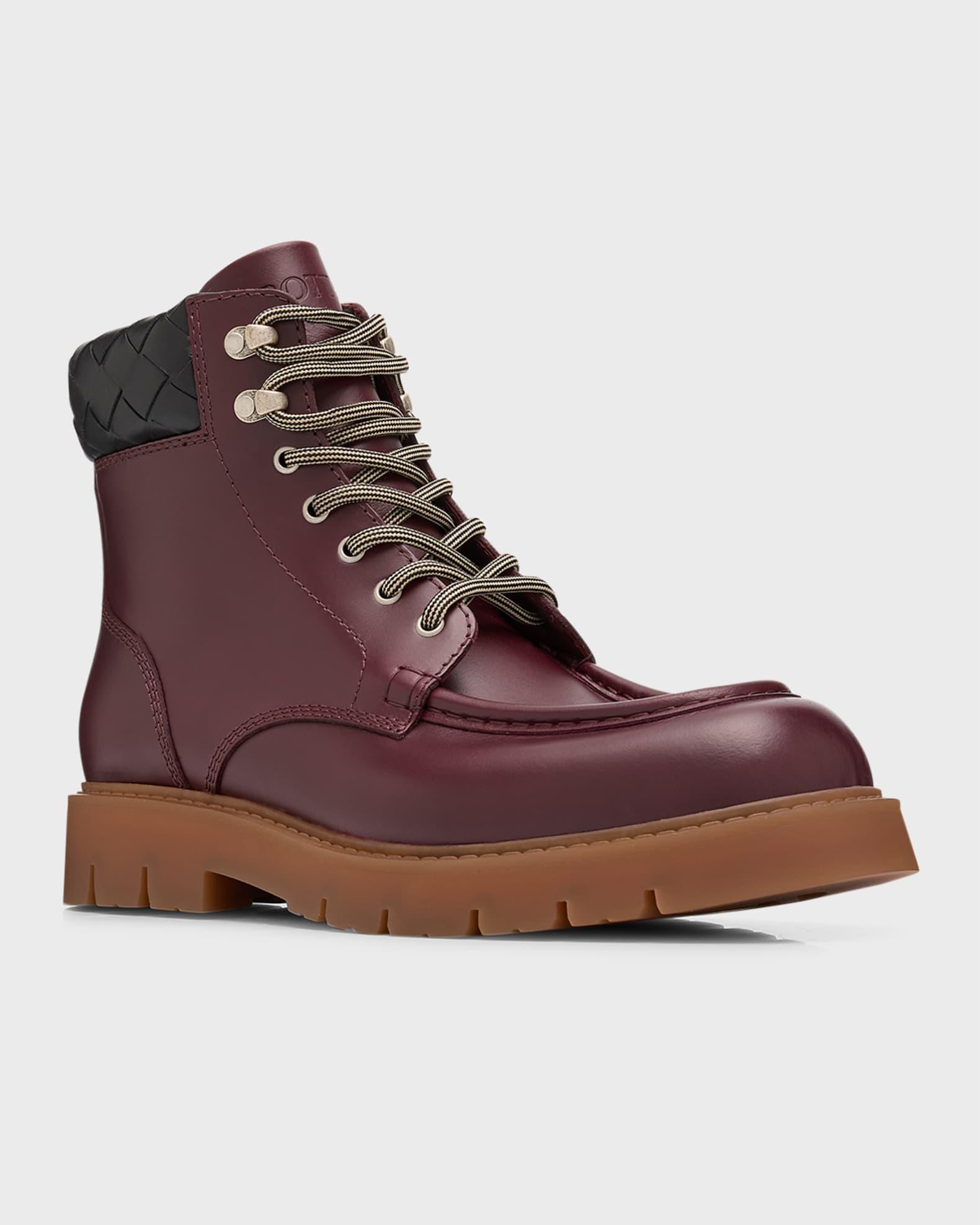 Men's Haddock Leather Lace-Up Boots Product Image