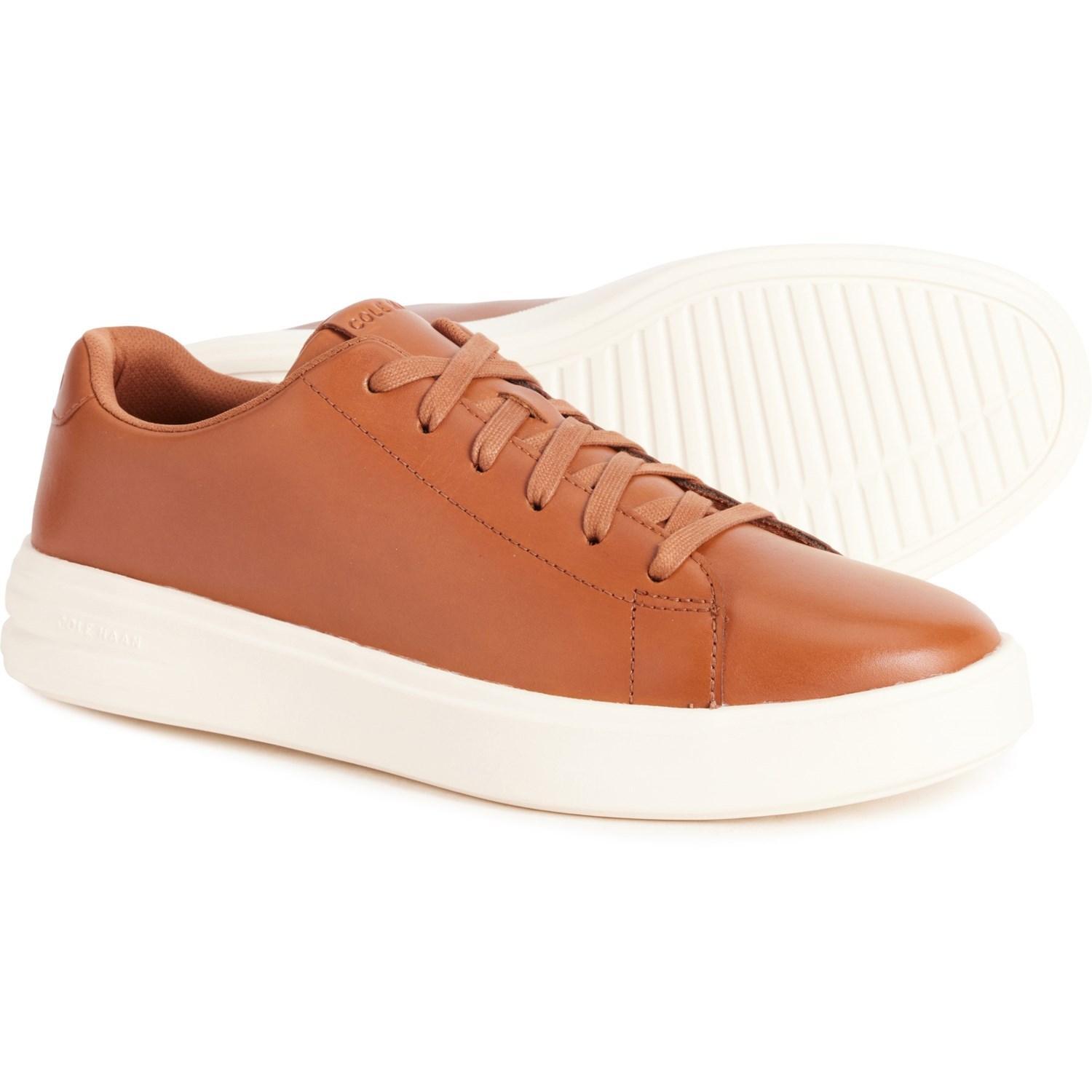 Cole Haan Grand+ Court Sneakers - Leather (For Men) Product Image