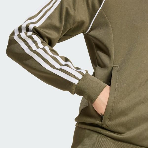 adidas Adicolor Classics SST Track Jacket Glow Pink XS Womens Product Image