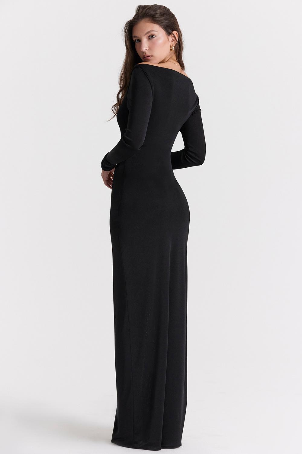 Marella  black cutout maxi dress Product Image