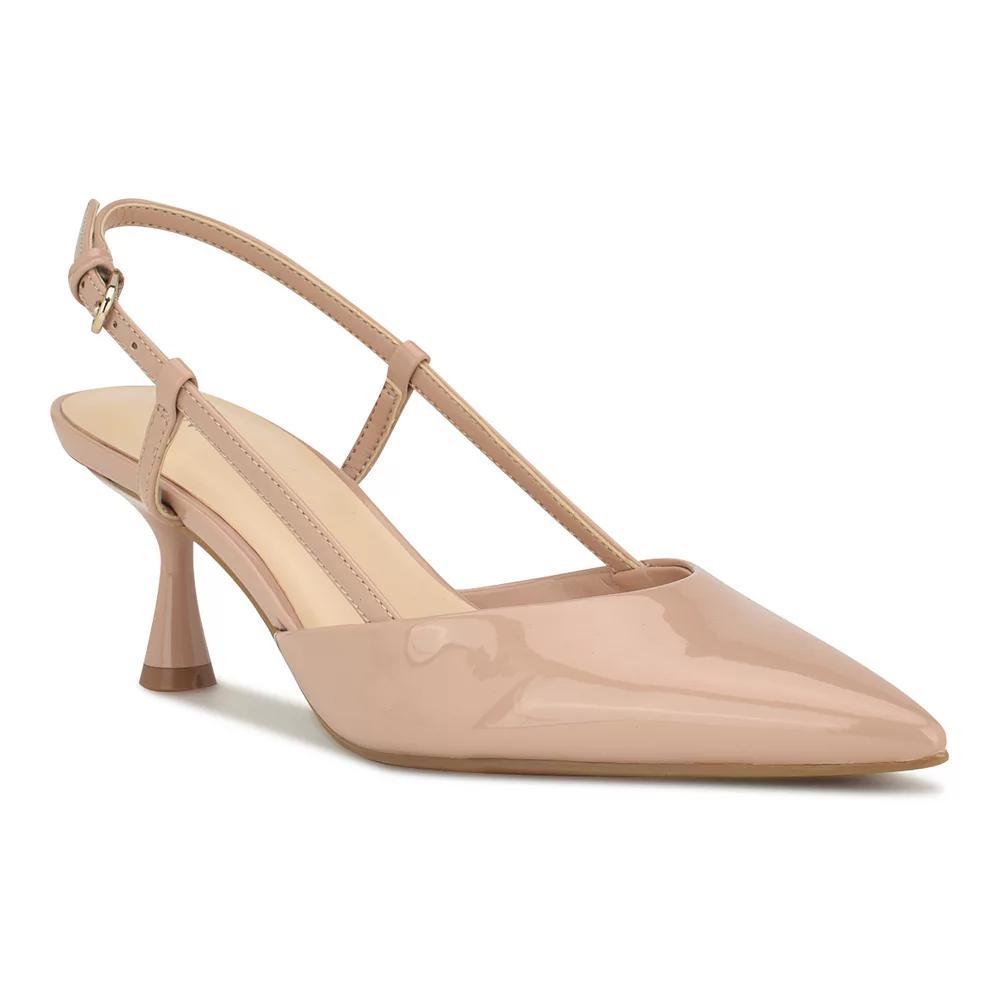 Nine West Rowen Womens Slingback Dress Pumps Product Image