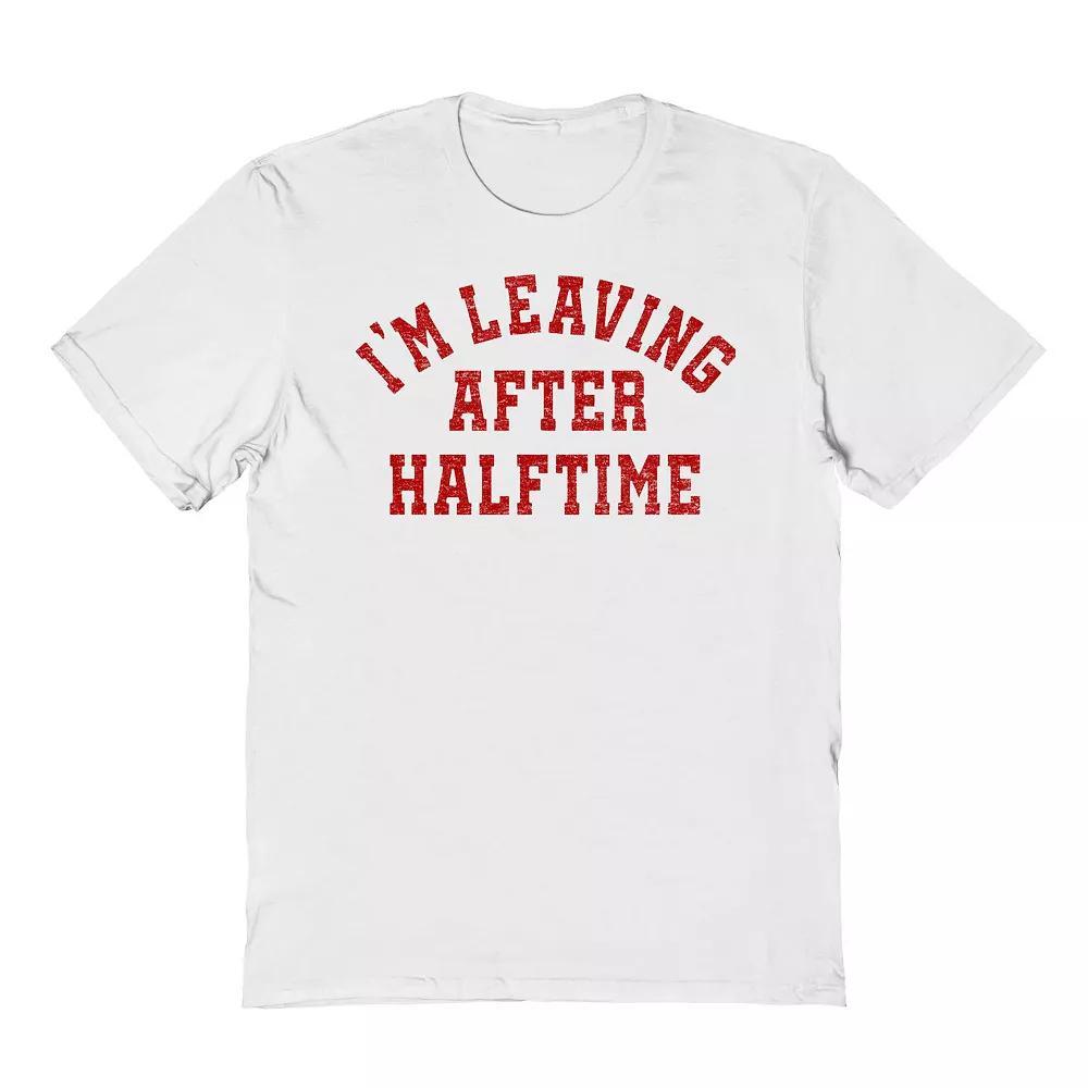 Men's Duke & Sons After Halftime Graphic Tee, Size: XL, White Red Product Image