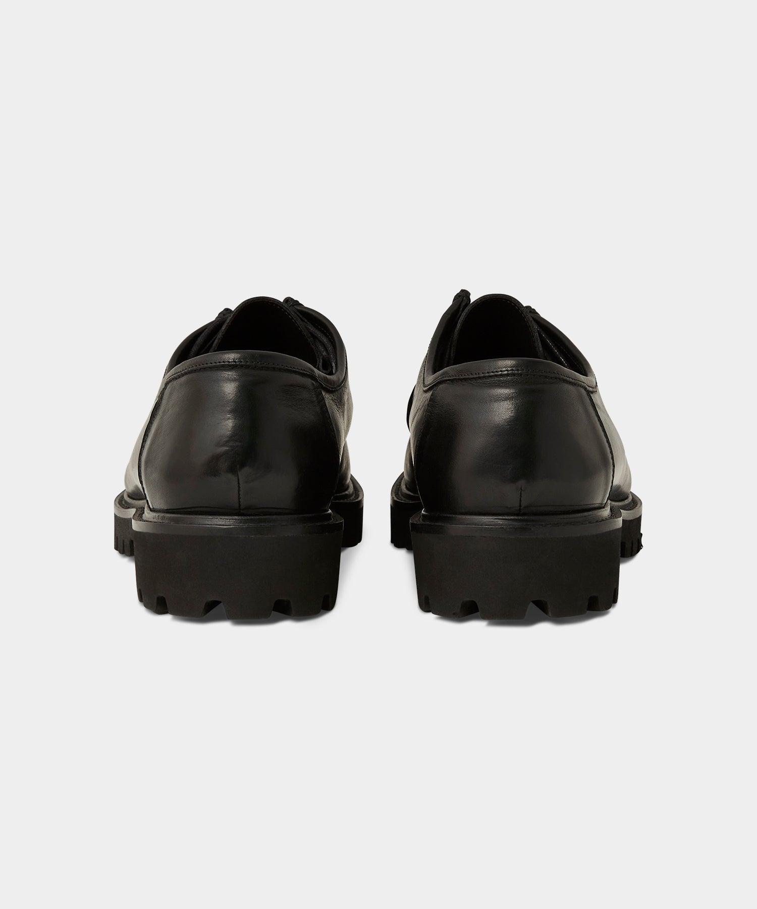 City Derby in Black Leather Product Image