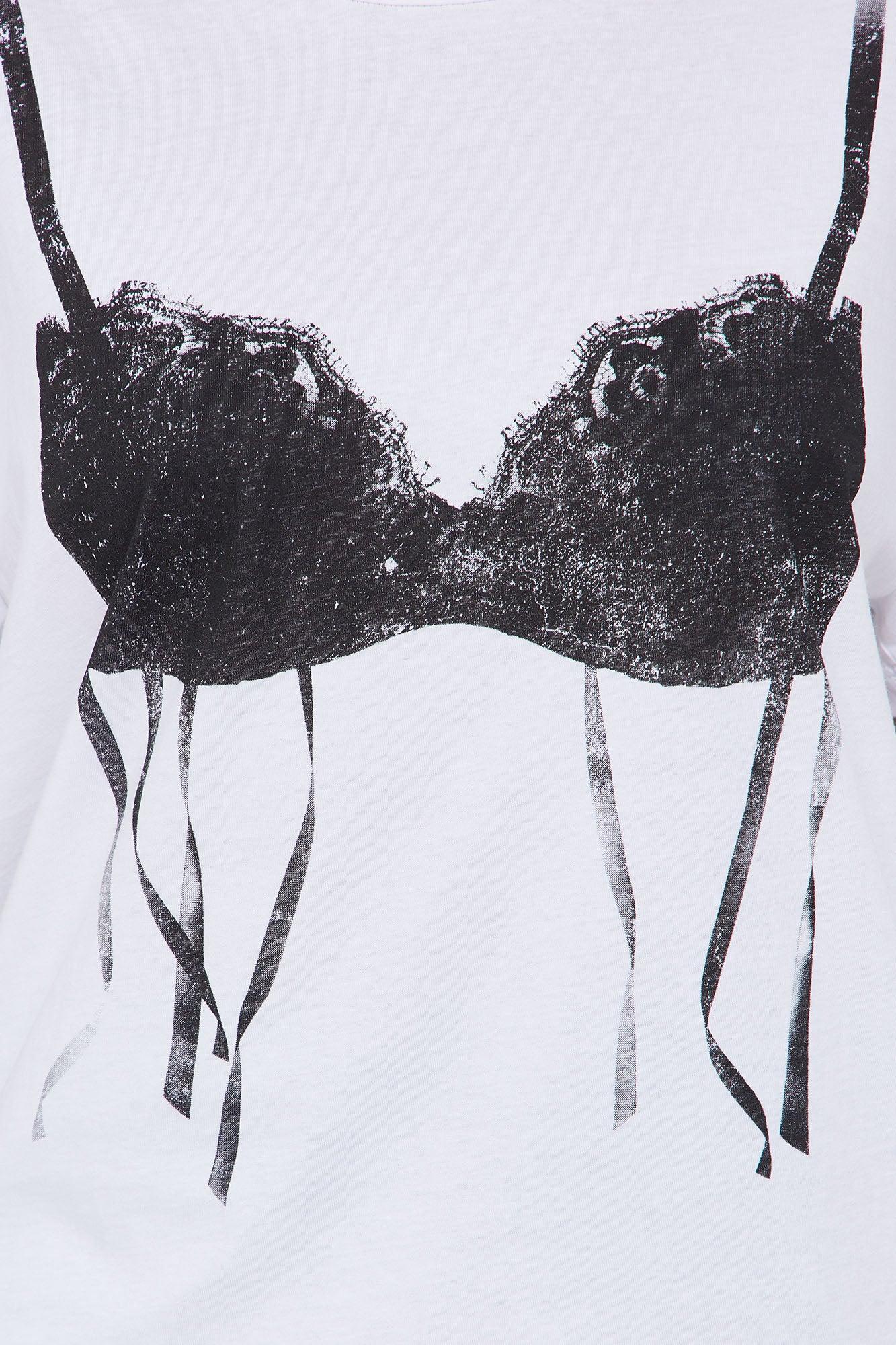 After Hours Oversized Tee  - White Product Image