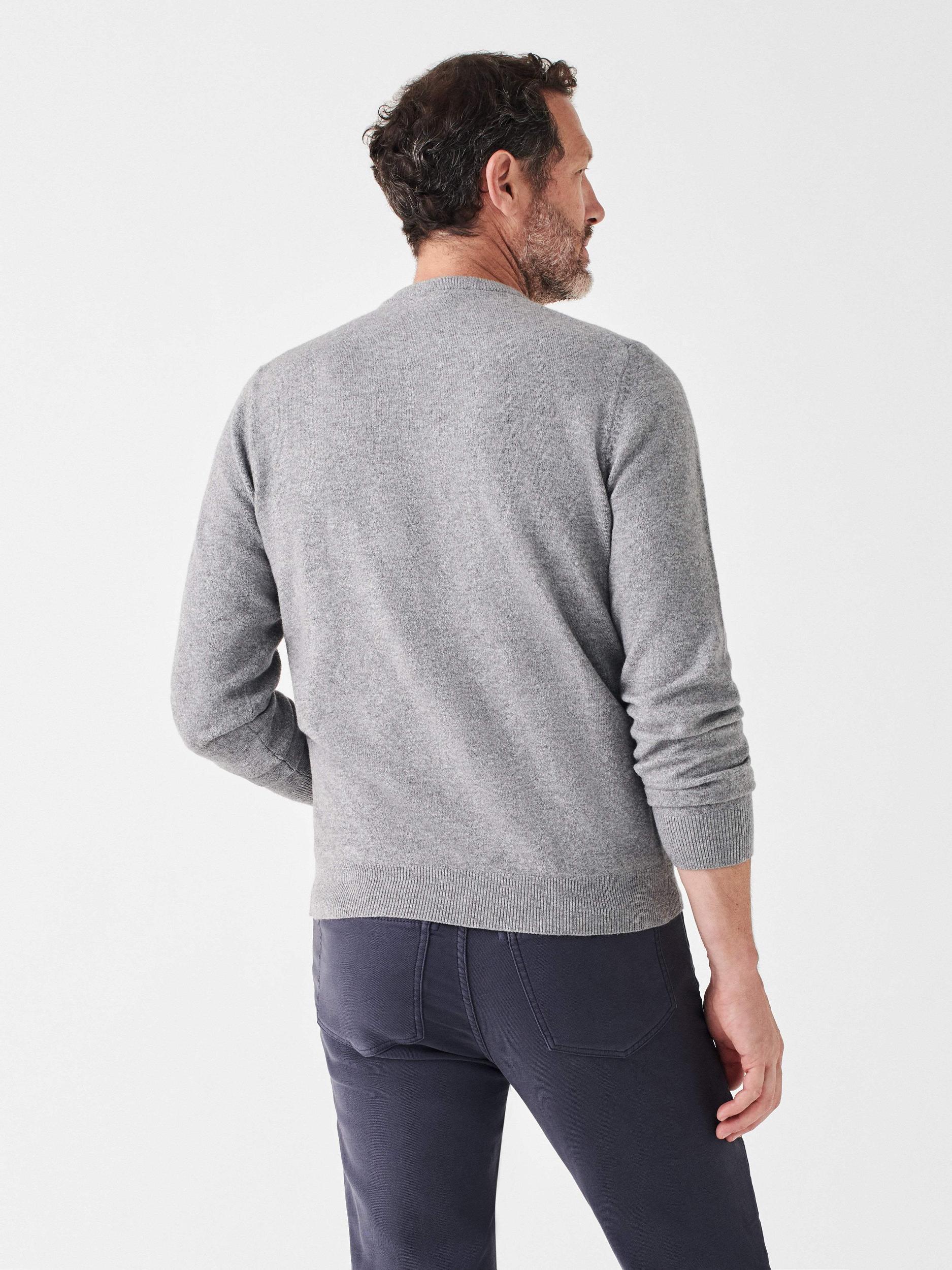 Mountain Crew Sweater - Light Grey Heather Male Product Image