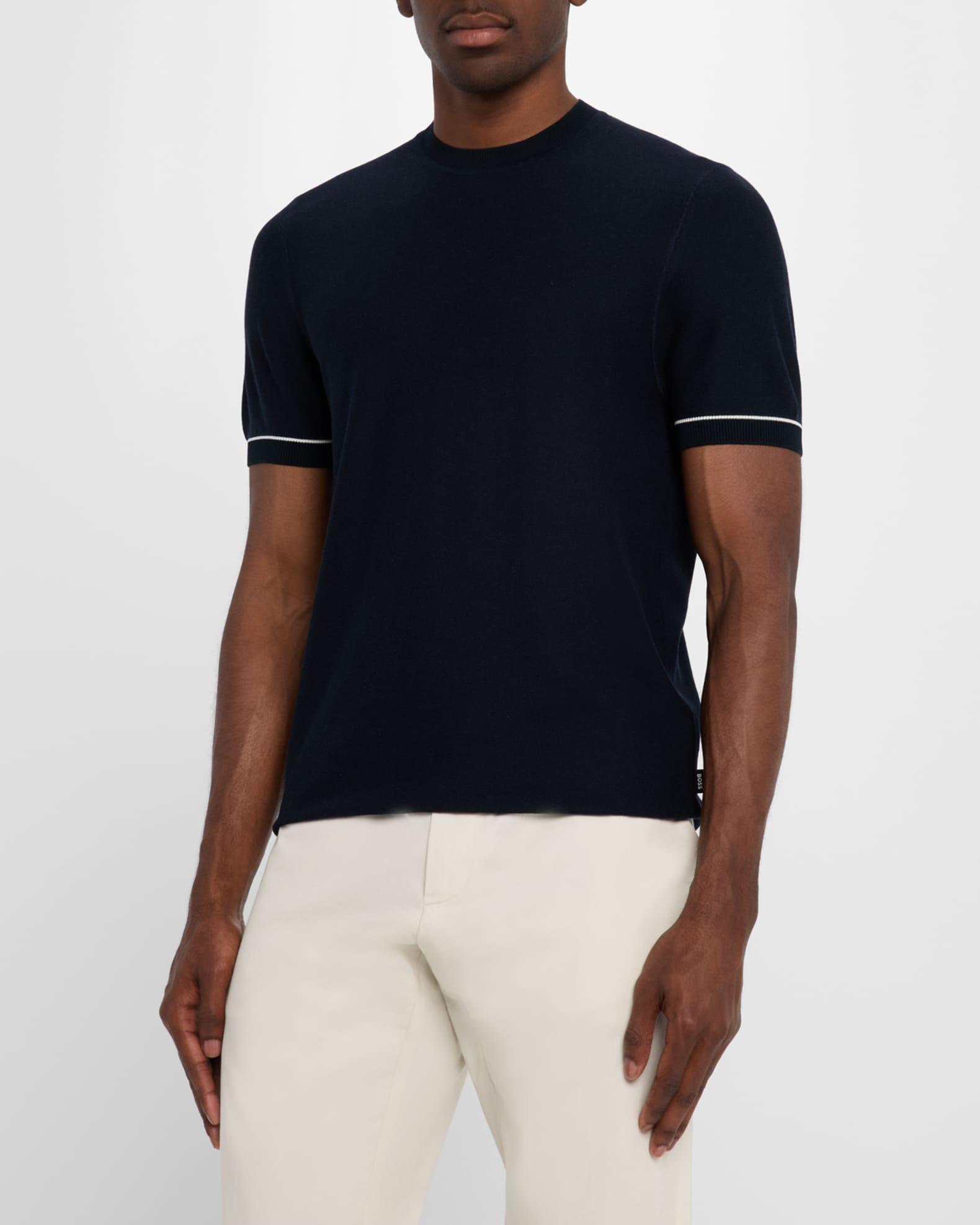 Men's Gianfranco Short-Sleeve Crewneck Sweater Product Image