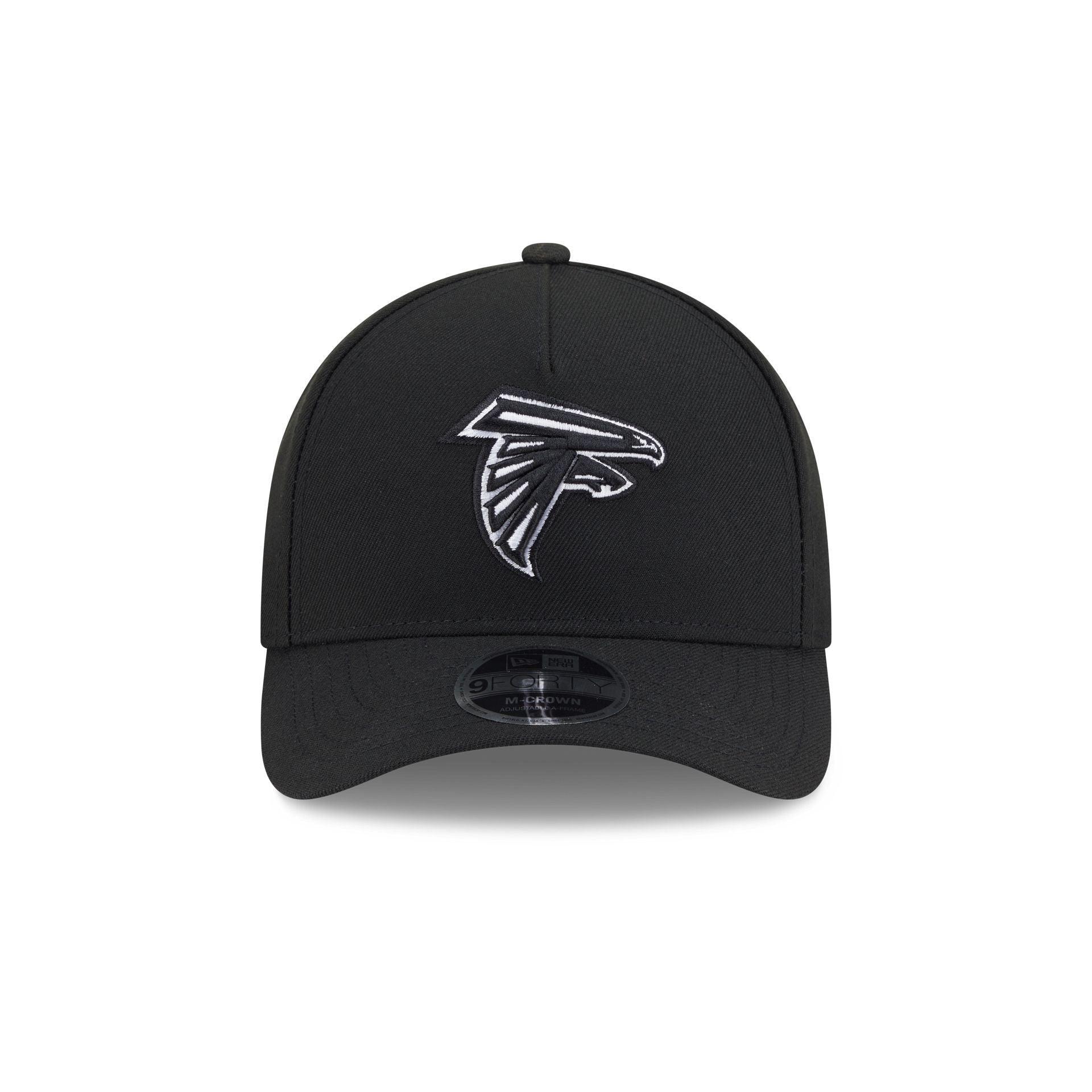 Atlanta Falcons Black & White 9FORTY M-Crown A-Frame Snapback Hat Male Product Image