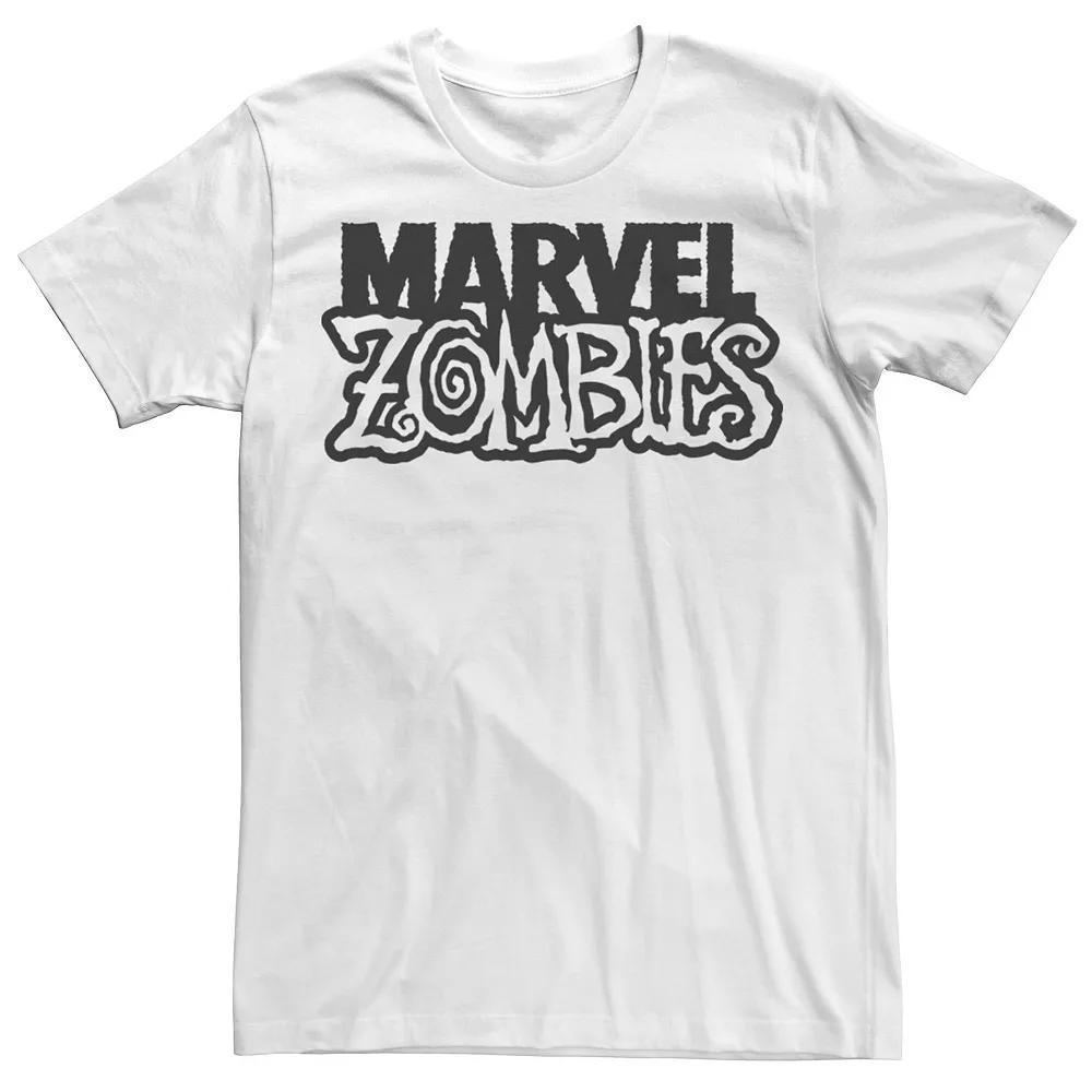 Men's Marvel Zombies Title Logo Graphic Tee, Size: 3XL, White Product Image