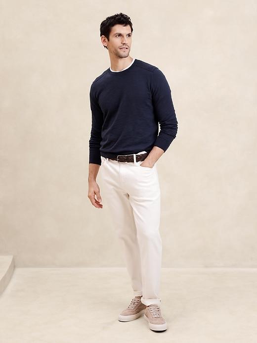 Cotton Slub Sweater Product Image