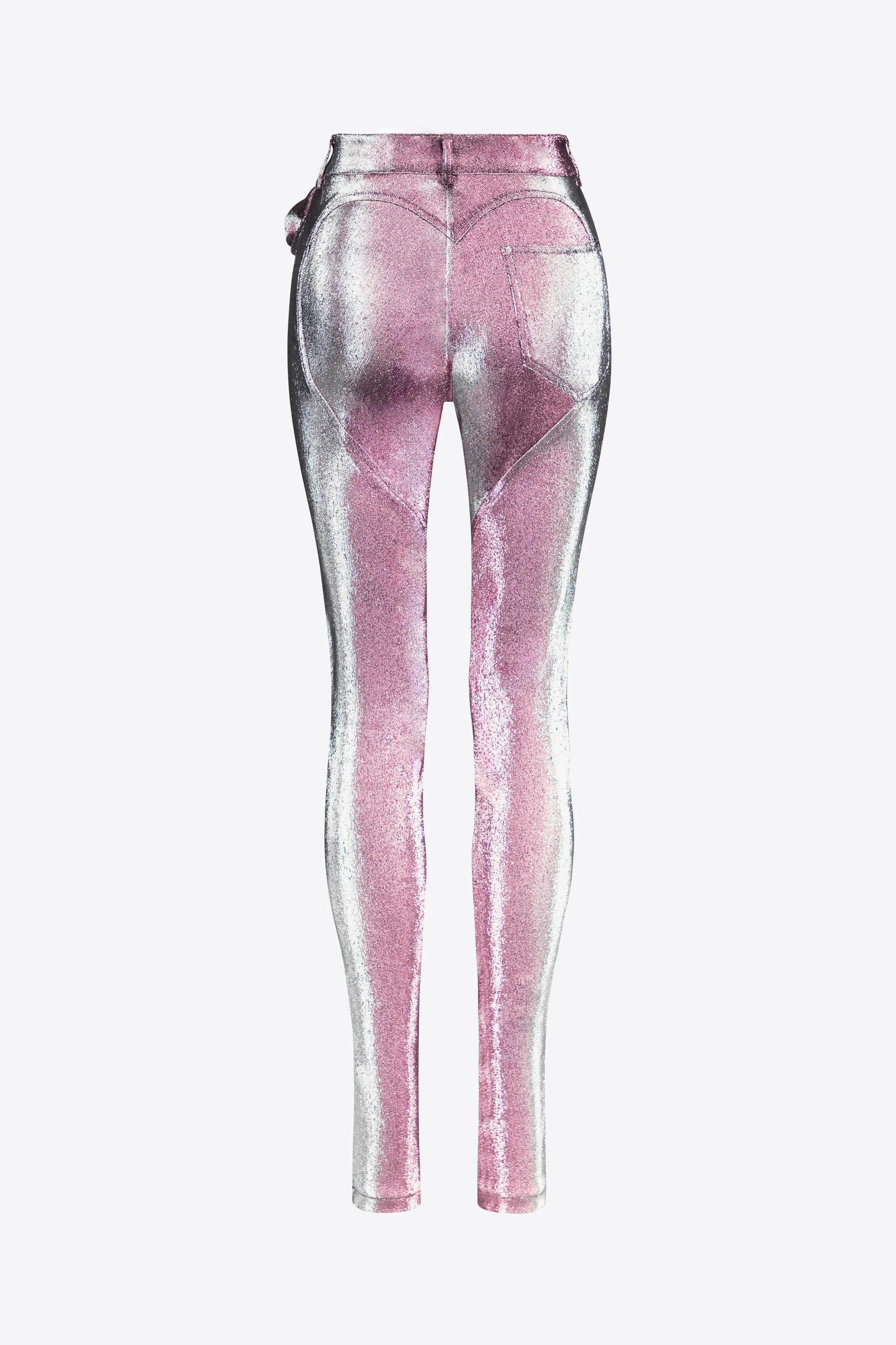 Stretch Lame Rosette Legging Product Image