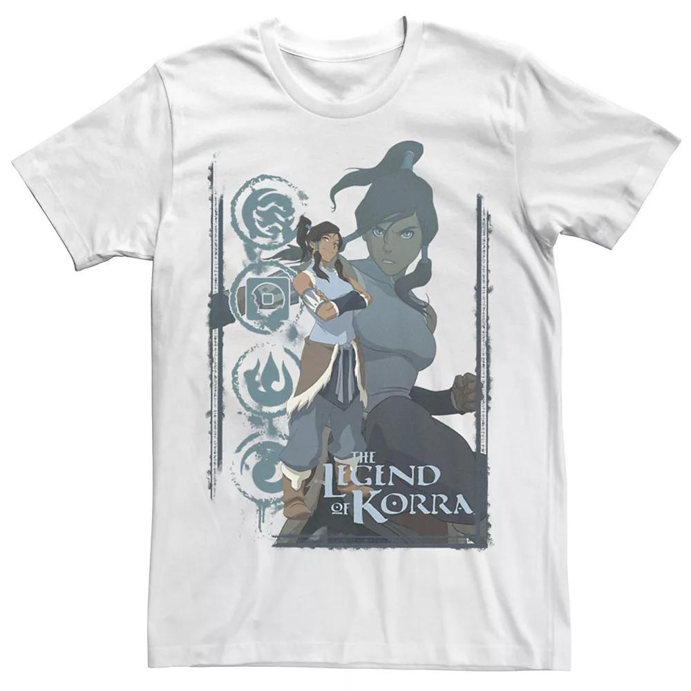 Men's Nickelodeon Legend Of Korra Tee, Size: XXL, White Product Image