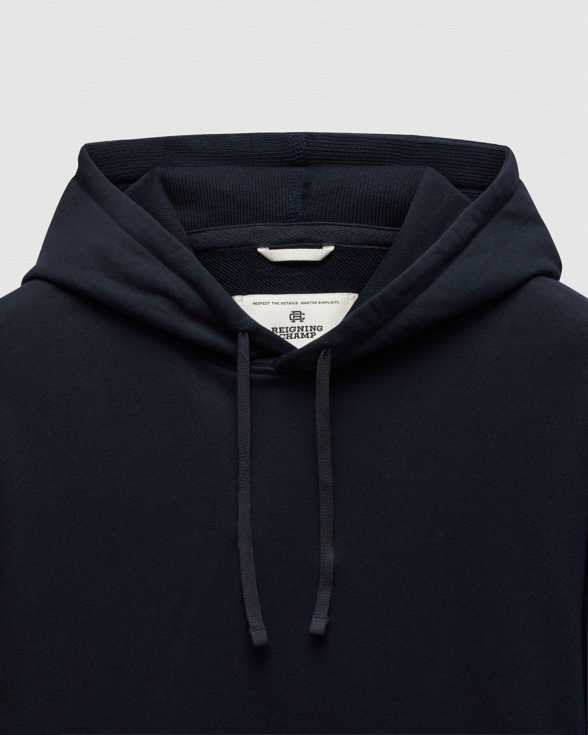 Midweight Terry Slim Zip Hoodie Male Product Image